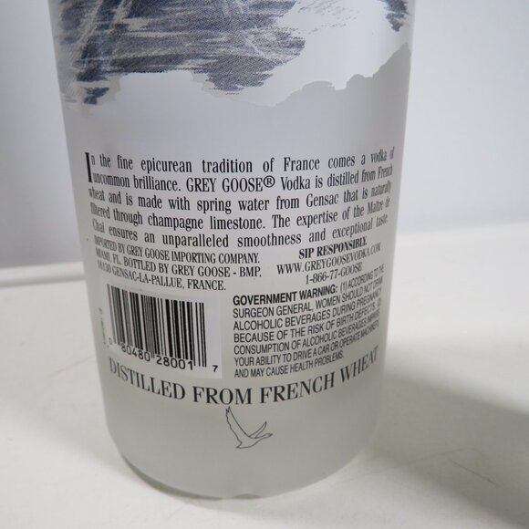 Grey Goose Vodka EMPTY Bottles 50ML, 200ML, 1Liter - Picture 6 of 13